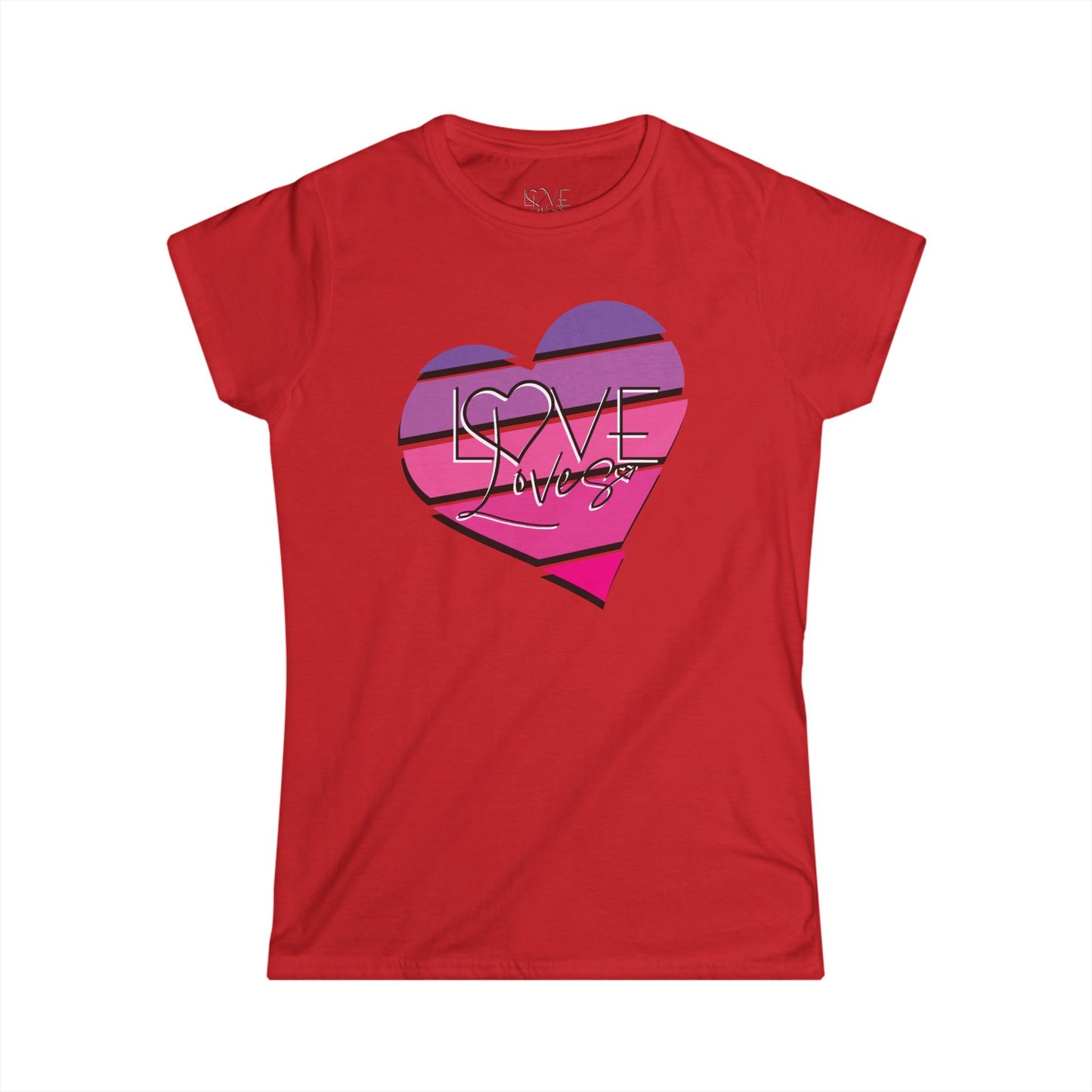 "LoveLoves Hearted" Women's Tee