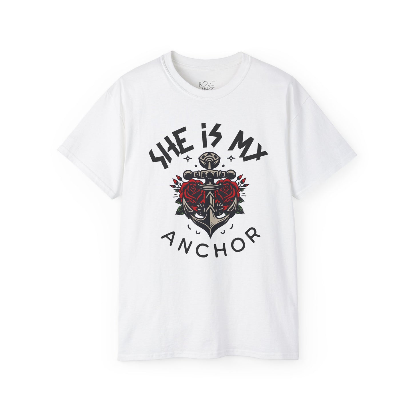 "She Is My Anchor" MEN'S TEE
